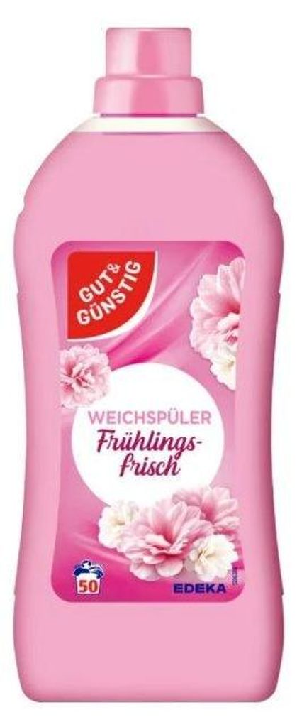 Weichspüler Frühlingsfrische Weichspüler 50 Wäschen 1,5l - Produktbild 