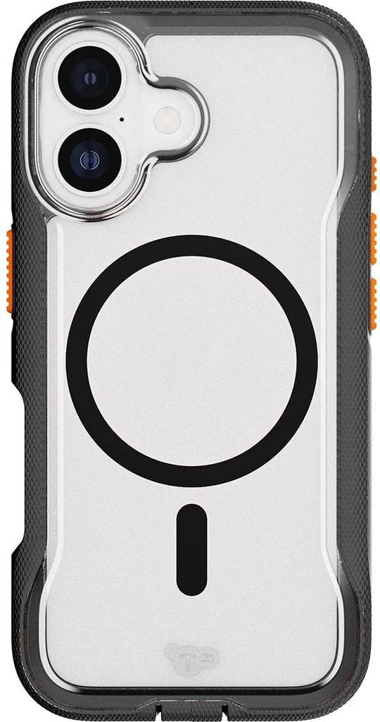 Tech21, EvoPro Hülle iPhone 17 MagSafe Randschutz robust, Schwarz