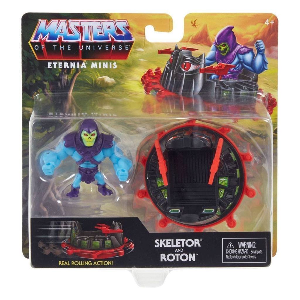 Masters of the Universe Eternia Minis Skeletor & Roton