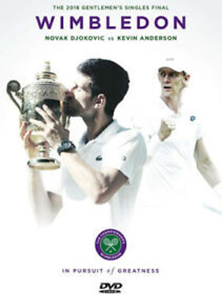 Wimbledon: 2018 Men's Singles Final - Djokovic Vs Anderson DVD (2018) Novak