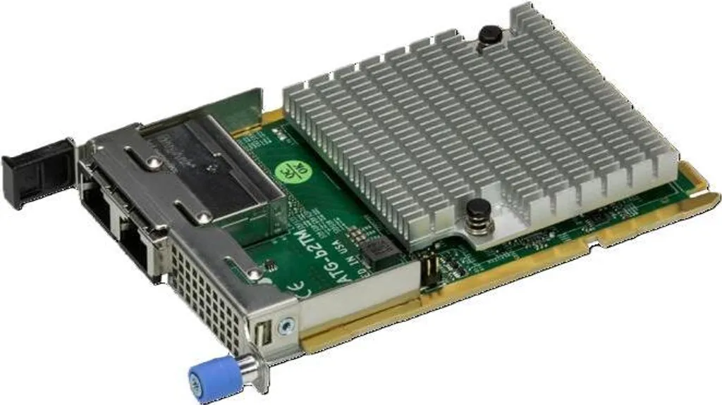 Supermicro AOC-ATG-B2TM-O Carte Réseau 10GbE RJ45 Double Port Haute Vitesse