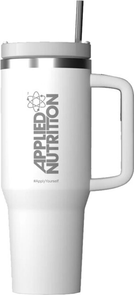 Applied Nutrition Cooler Tumbler Cup 1200 ml white / Shaker & Trinkflaschen / Langlebiger und praktischer Thermobecher mit einem Fassungsvermgen vo...