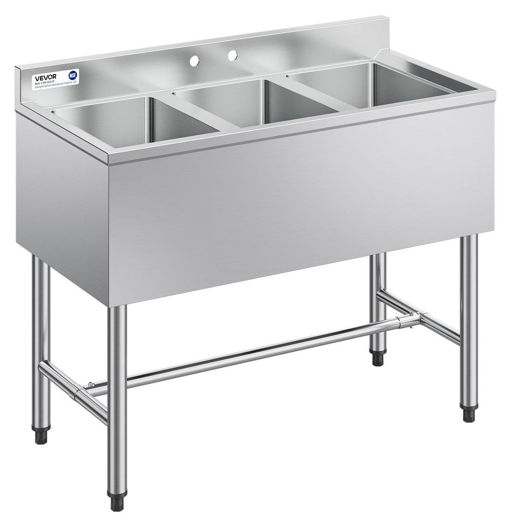 VEVOR, lavabo de acero inoxidable, modelo de un solo Imagen del producto 
