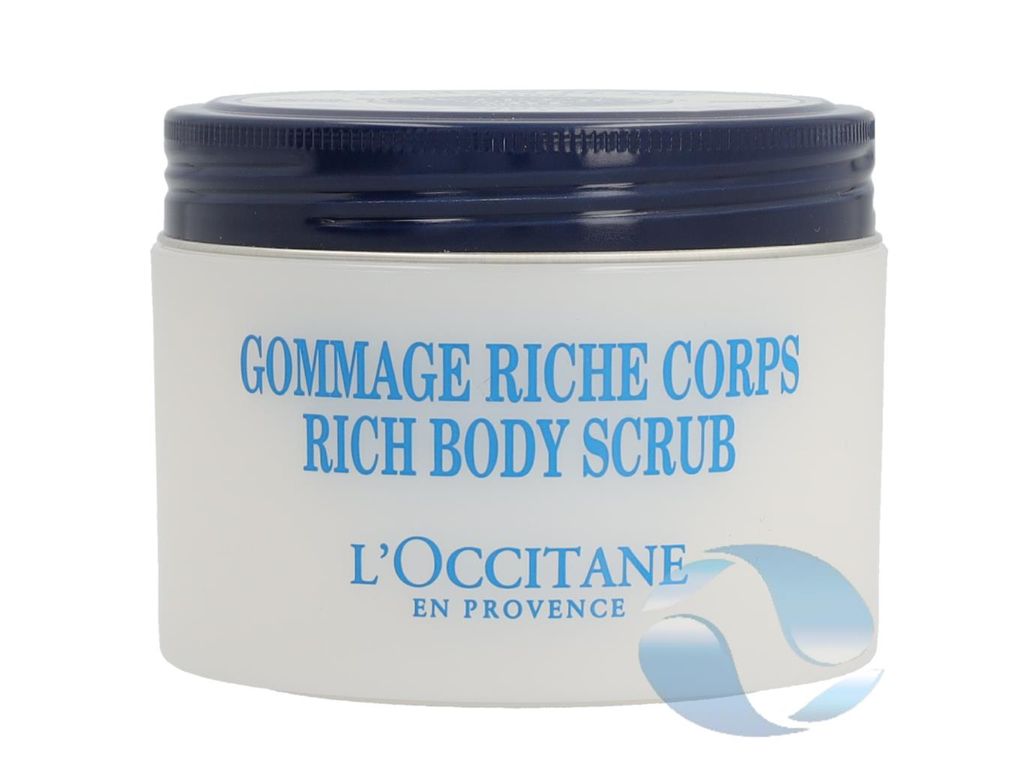 L'Occitane Shea Butter Ultra Rich, Körperpeeling, Unisex, Jeder Hauttyp, Entblätternd, Glättend, Weichmachend, Behälter, Sheabutter, Aprikosenöl