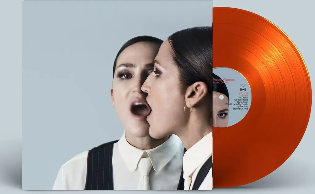 Joan as Police Woman Lemons Limes and Orchids Vinyle Tangerine Edition