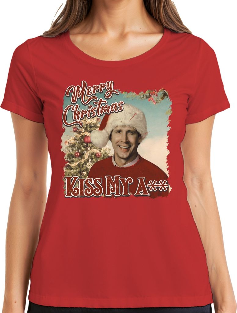 Wesołych Świąt Clark Griswold Beautiful Christmas Kiss My A Zdjęcie produktu 