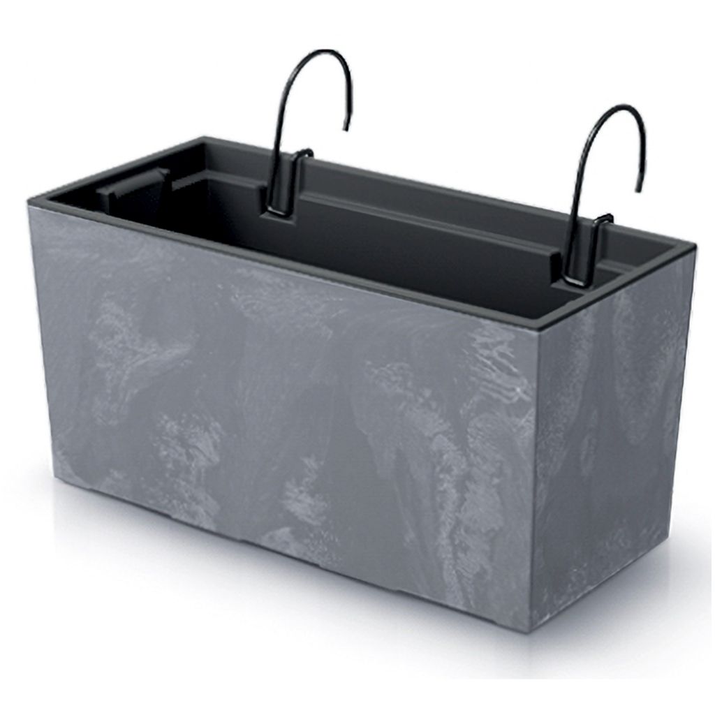 Truhlík URBI CASE BETON EFFECT W s háky a vkladem 39,5 cm - Image du produit 