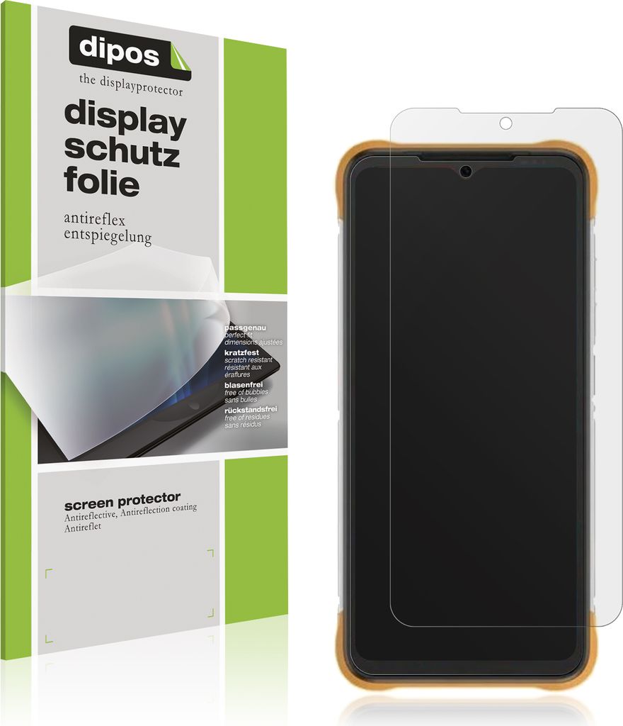 1x Schutzfolie für Umidigi Bison X10 matt Displayschutzfolie Folie Display Schutz dipos