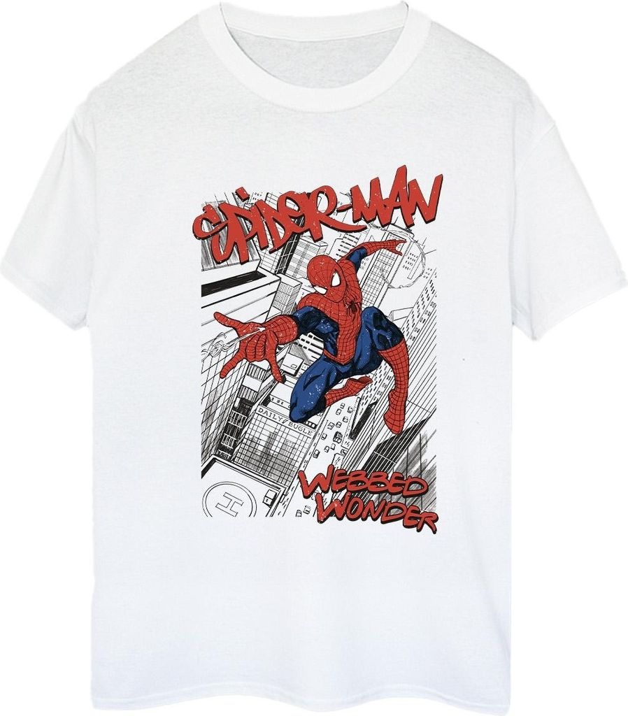 Marvel - T-Shirt für Damen BI43956 (L) (Weiß)