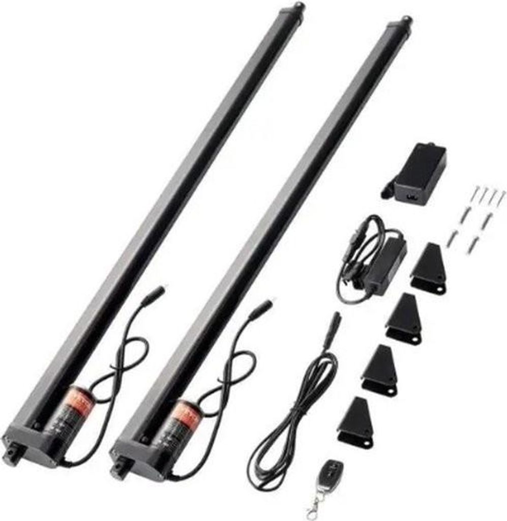 MazrekuHome – 2 Stück 12V Linearantrieb – 1000 N – 30 Zoll elektrischer Linearmotor – Controller-Kit – Schutzart IP54 – Für Zuhause