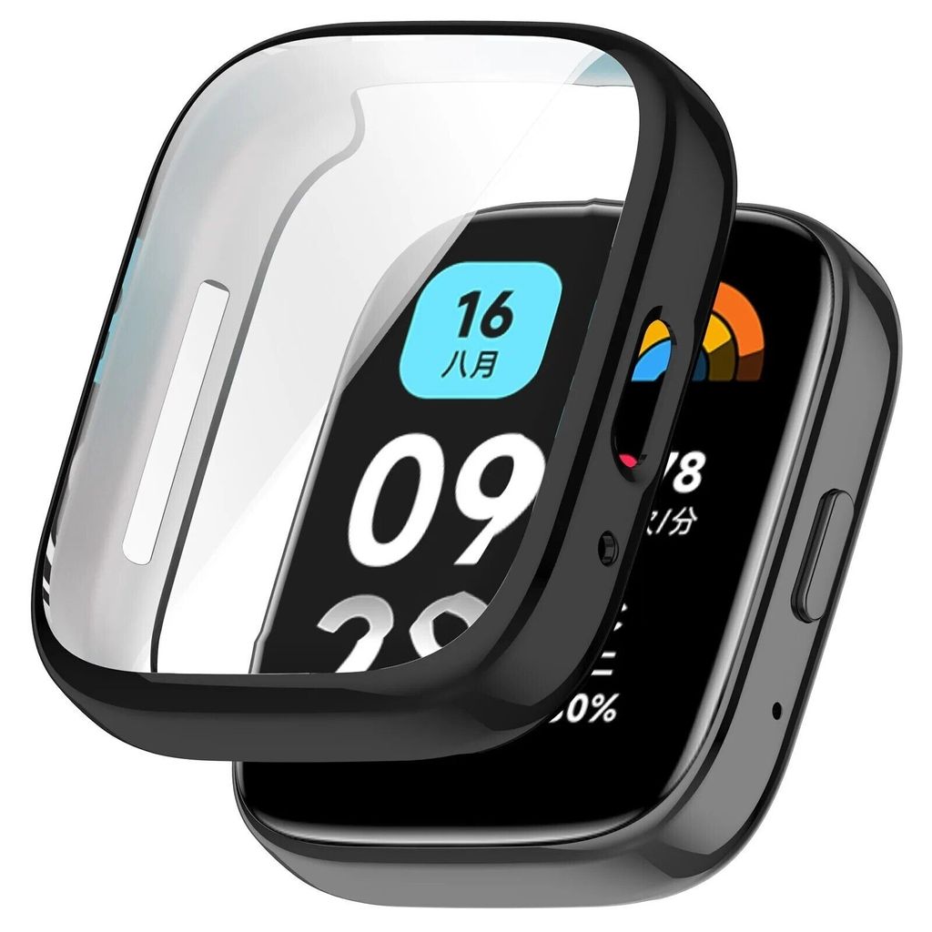 Strap-it Soft TPU Schutzhülle – Schutzhülle passend für Xiaomi Redmi Watch 3 Active / Lite