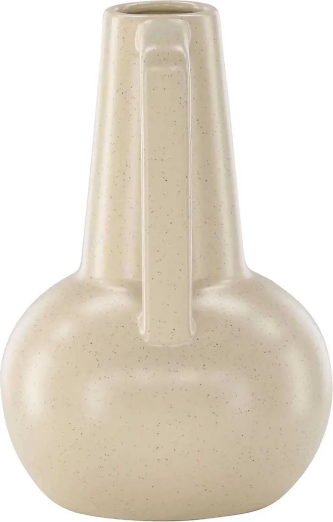 Vase Design Beige Lane pour Fleurs Séchées et Décoration de Table Chic