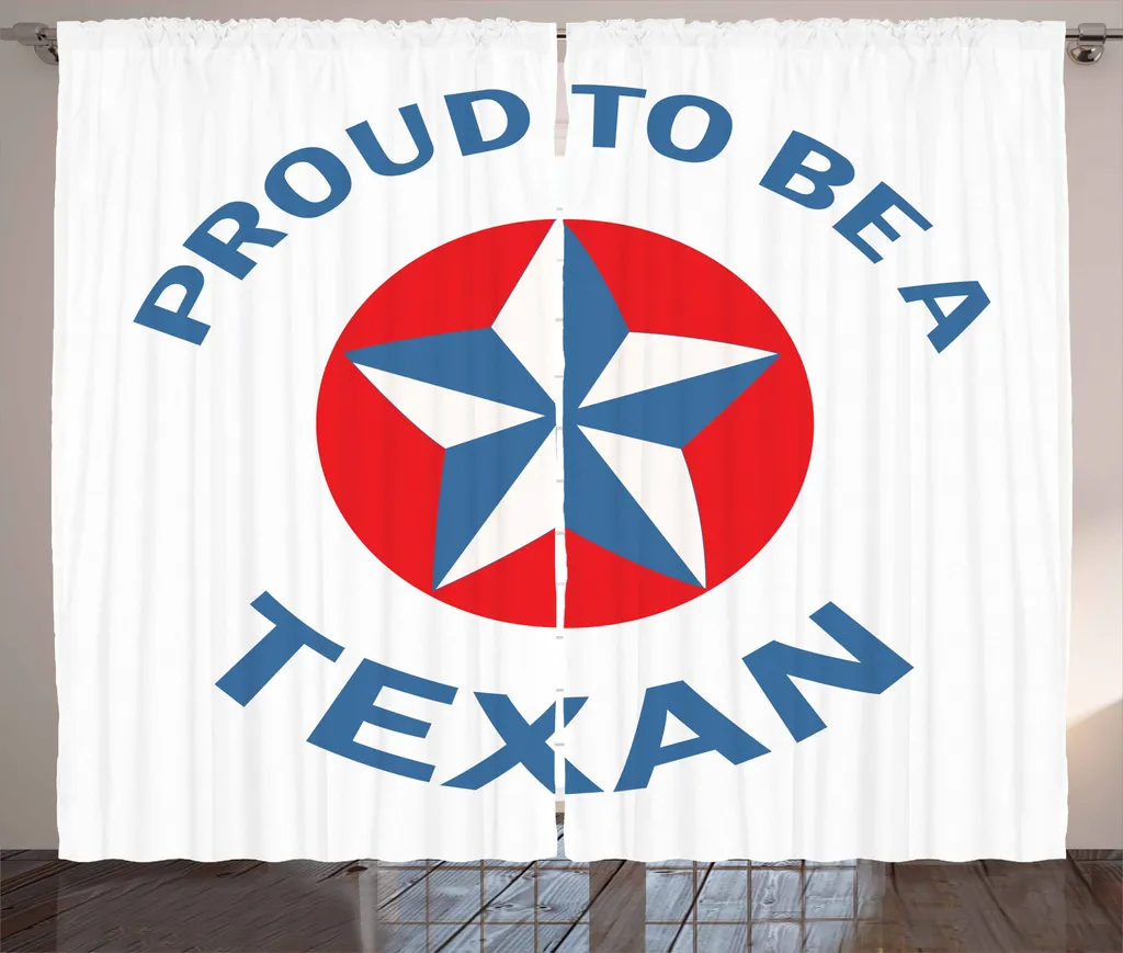 Tenda Vintage Texas Star ABAKUHAUS - Decorazione Parete 280x175