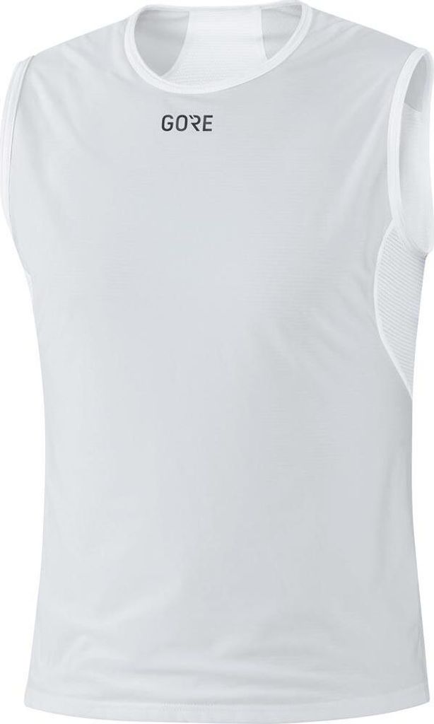 Gore Wear M Windstopper Base Layer Sleeveless Shirt Light Grey / White L