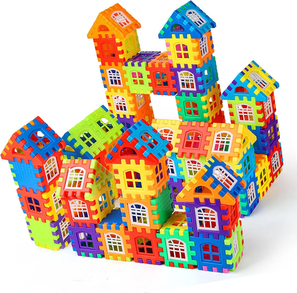 Jeu de construction 3D Big Blocks de 240 pièces pour enfant en bas âge