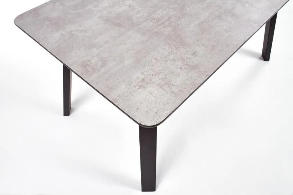 Table Halifax extensible avec rallonges intégrées en bois de noyer mat - 10