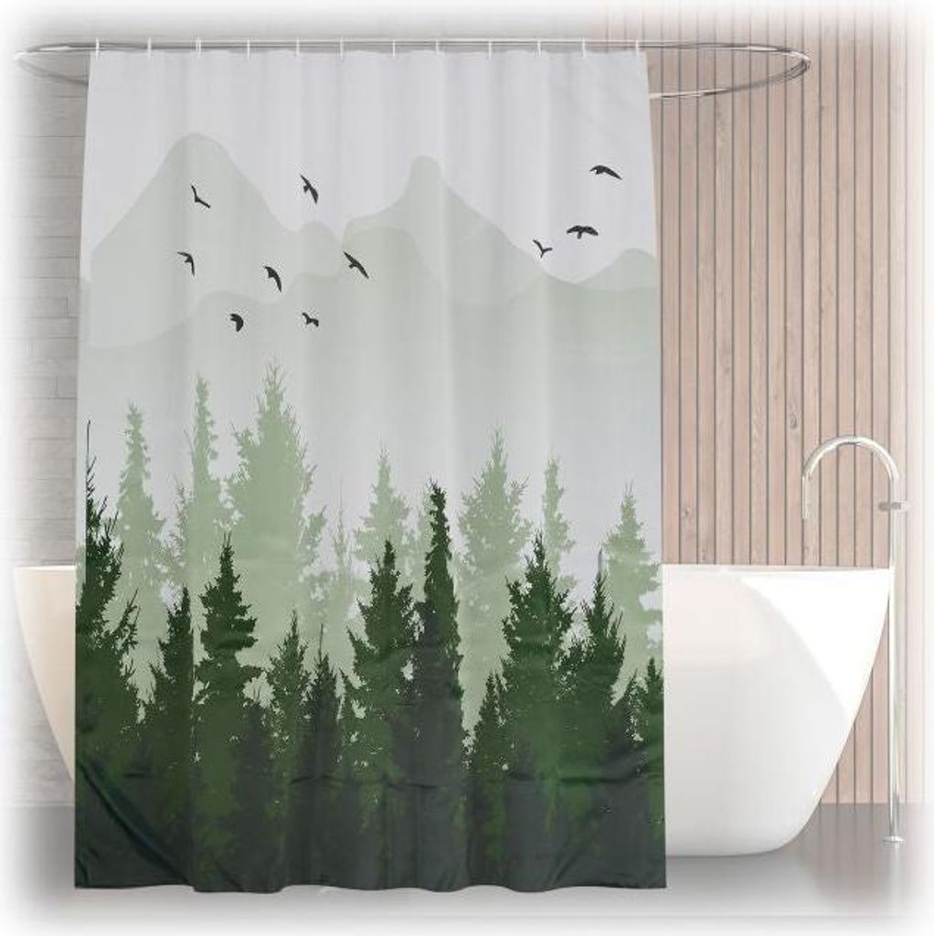 Sprchový záves 180x200 cm s motívom Obrázok produktu 