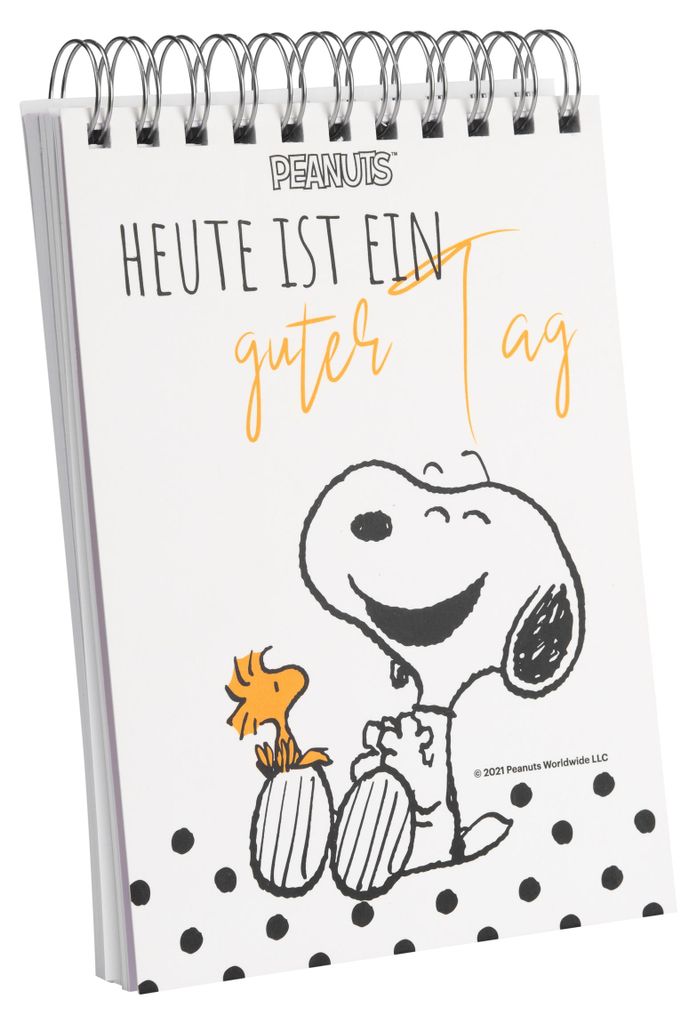 The Peanuts Notizblock Snoopy – Heute ist ein guter Tag Produktbild 