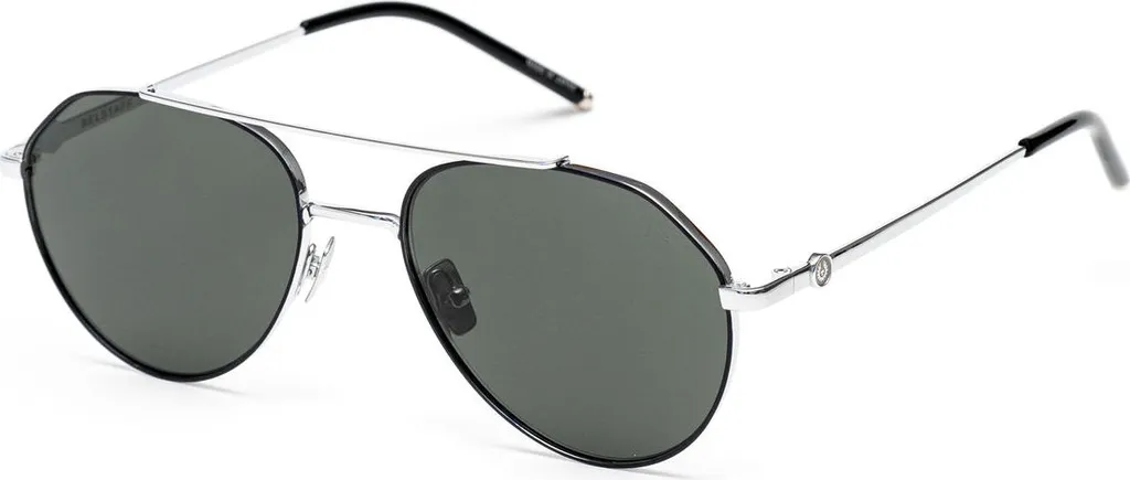 Lunettes de soleil rectangulaires gris fumé pour homme Belstaff