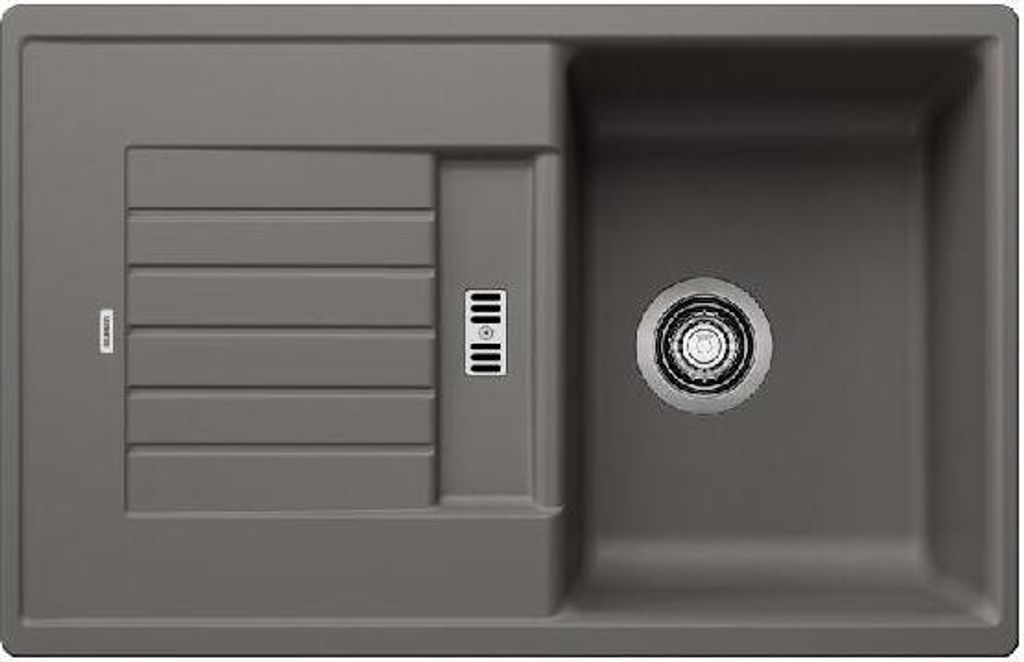 Blanco Zia 45 - Silgranitspüle, 780x500 mm, grau 527383