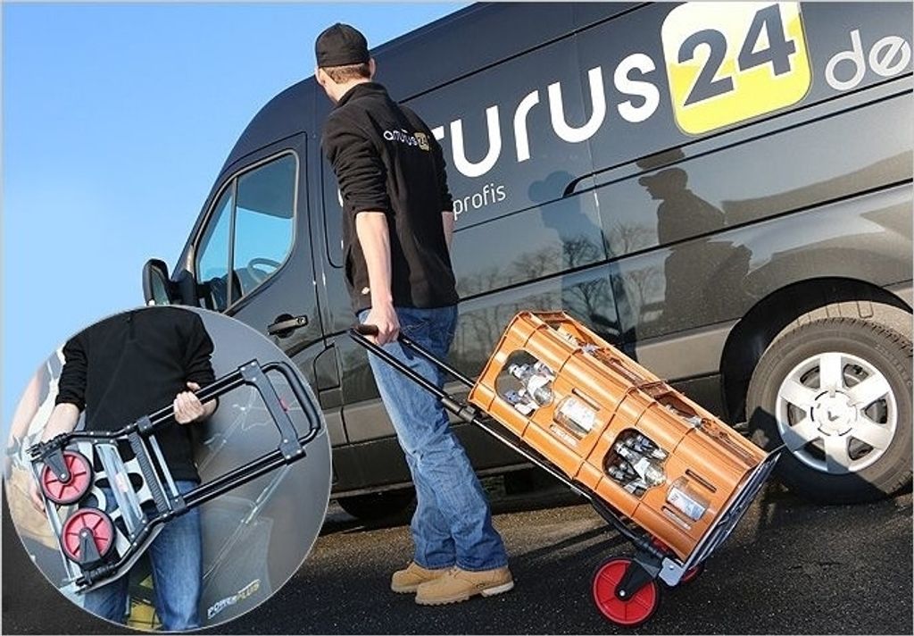 Kreator Sackkarre klappbar Transportkarre - 120 kg Traglast Produktbild 8