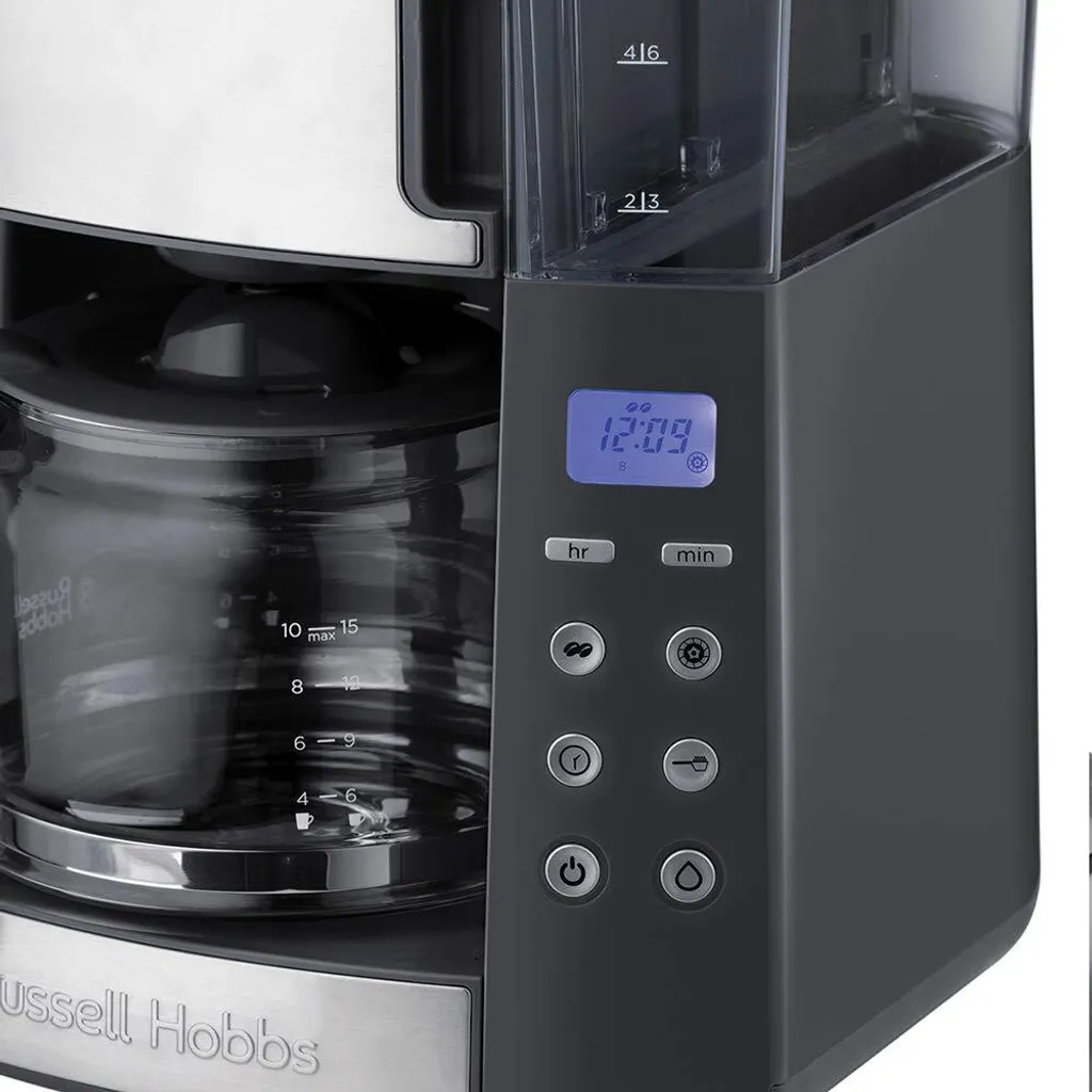 Cafetière Programmable Grind & Brew Russell Hobbs Verseuse Verre 1.25L - 13
