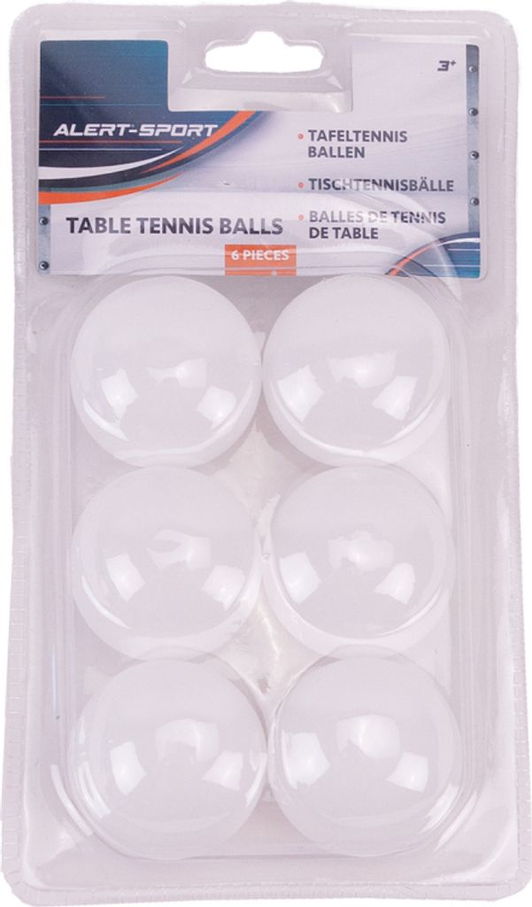 Alert Sport Tischtennisbälle 6 Stück