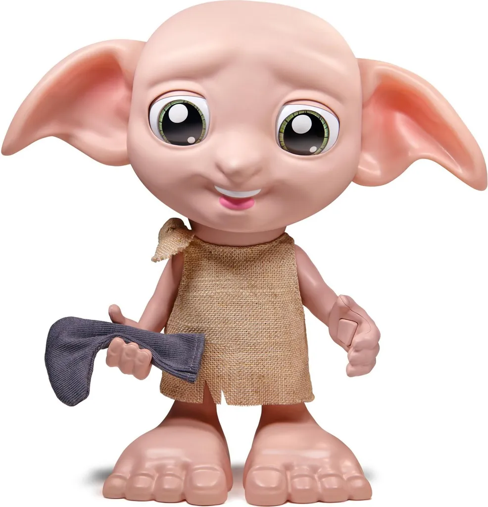 Jouet Interactif Harry Potter Dobby - Peluche Animée Sons CZ et SK