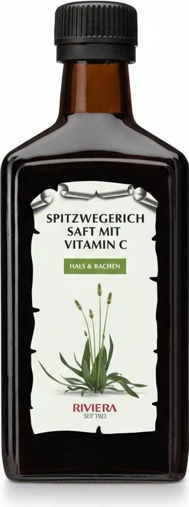 Riviera Spitzwegerich Saft mit Vitamin C 250 ml Produktbild 