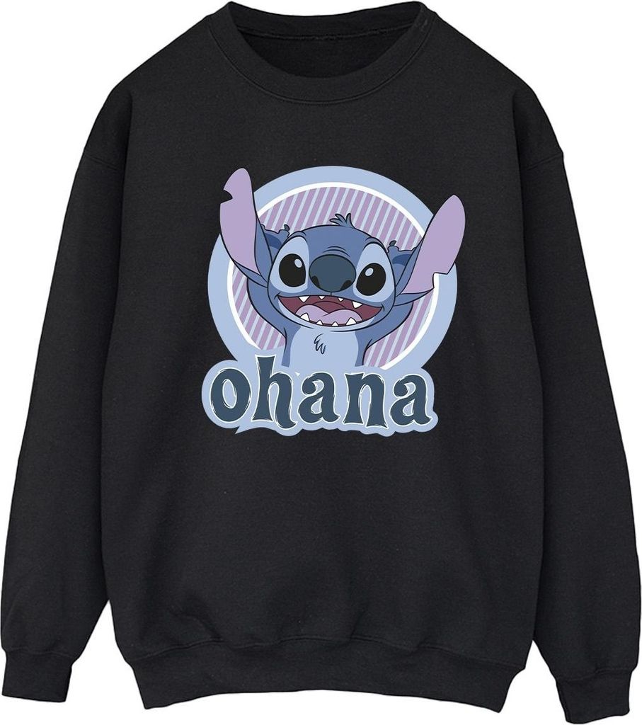Disney - "Ohana" Sweatshirt für Damen BI22870 (L) (Schwarz)