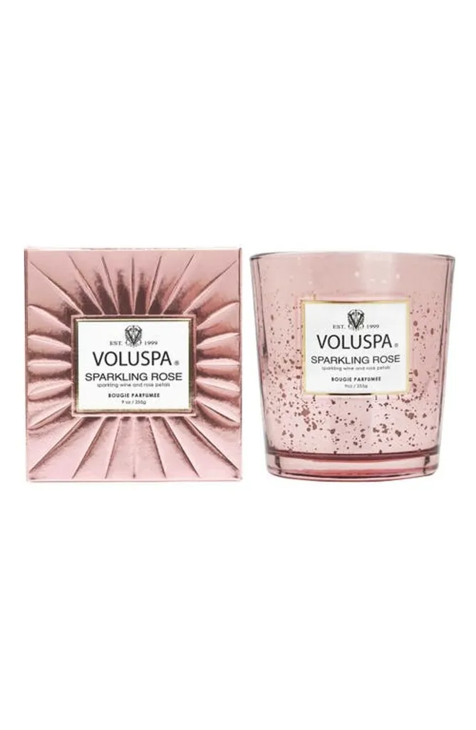 Candela Aromaterapia Rosa Frizzante 9 oz | Relax e Benessere Casa