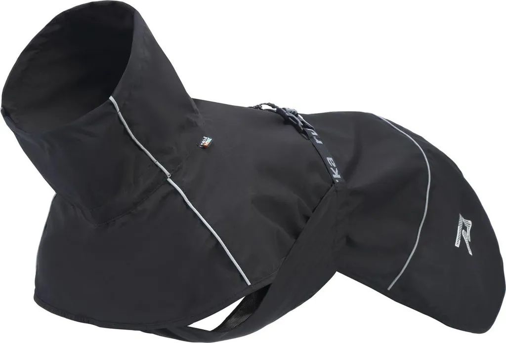 Impermeabile Cane Rukka Hayton X 30cm Nero | Anti-Pioggia Tecnico