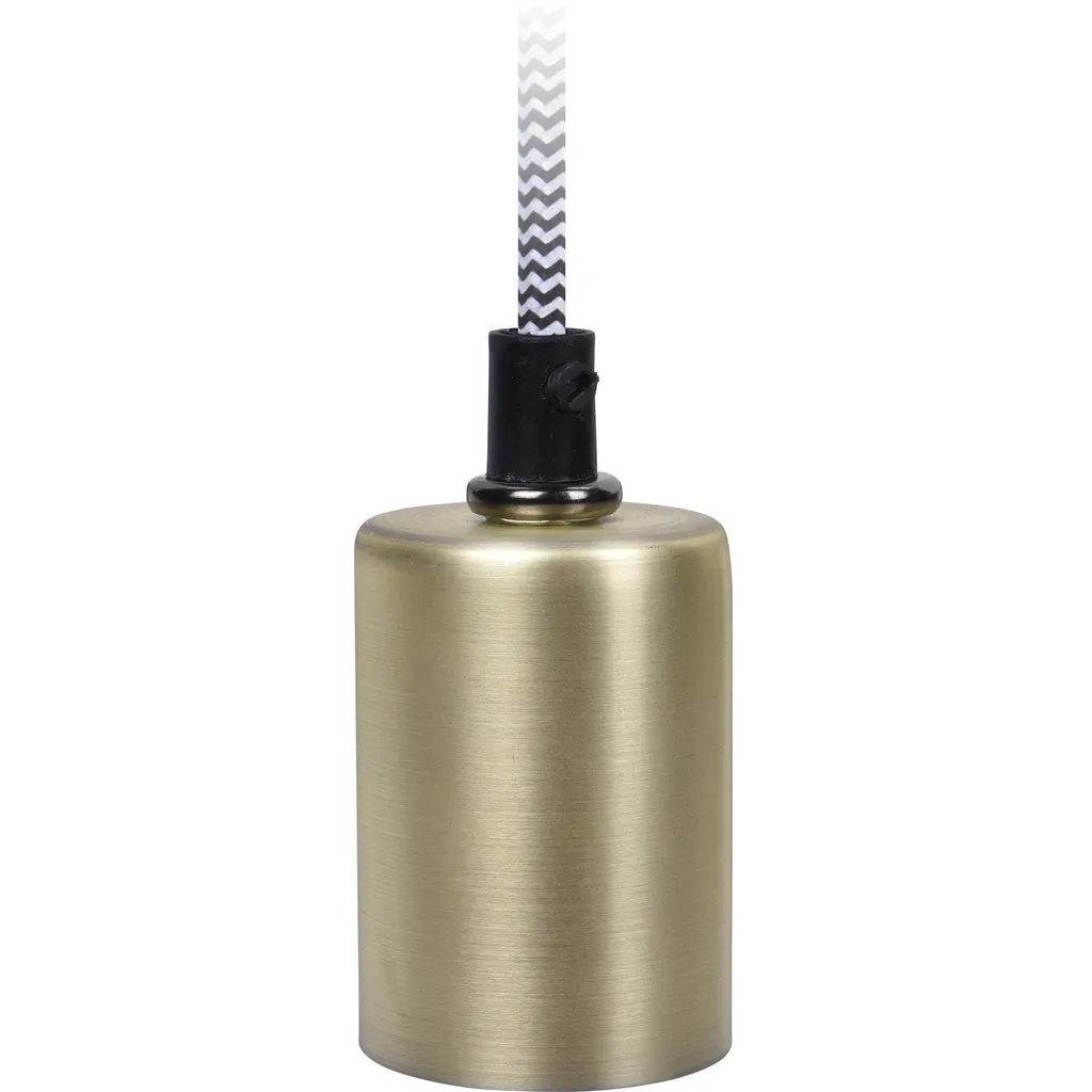 Suspension pour bar et cuisine or mat 8 cm - Luminaire déco ajustable