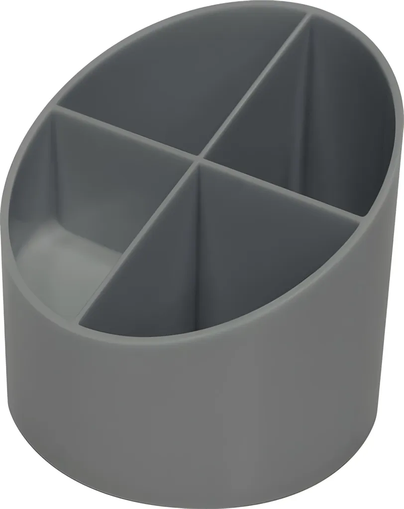 Portapenne Helit H6790282 Grigio Chiaro 4 Posti | Prezzo Conveniente