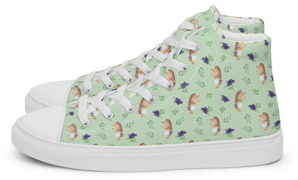 Mr. & Mrs. Panda Sneaker Damen Igel Wein Größe 39 - Grün - Geschenk, Spruch, Weinliebhaber, Weißwein, Halbschuhe, Damenschuhe, Weinglas, Sports...