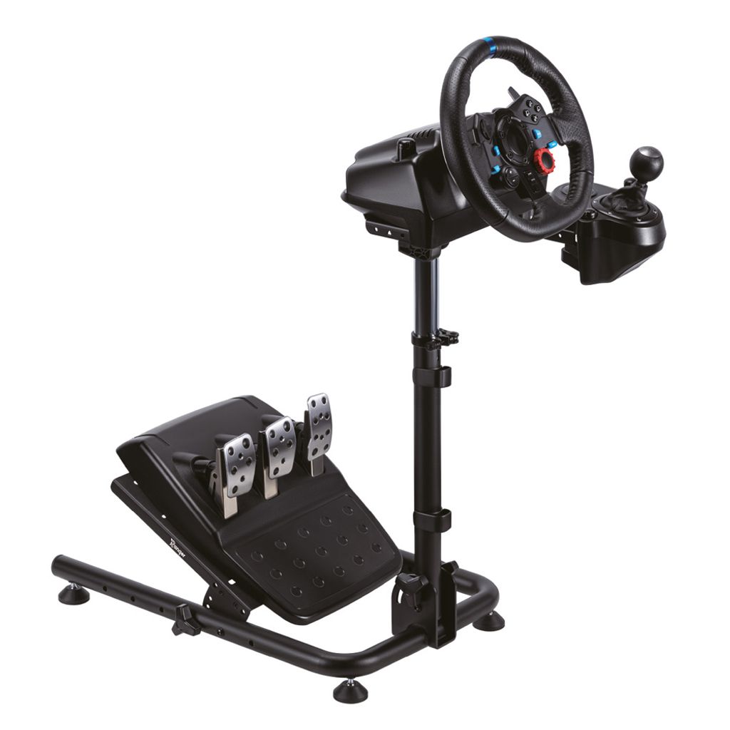 Ranqer Racing Wheel stand Lenkradständer - für Logitech und Thrustmaster - Höhe und Winkel einstellbar - Kompatibel mit den meisten Lenkrädern,...