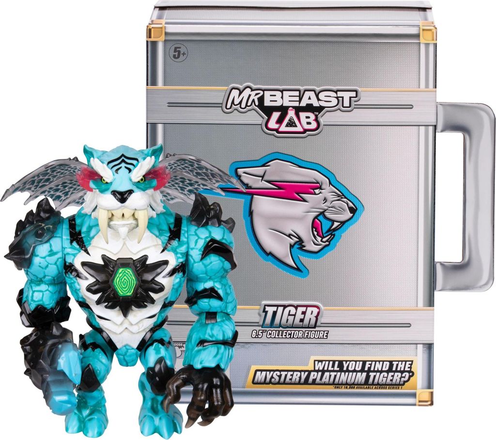 Moose Toys MrBeast Lab zberateľská figúrka - Tiger Obrázok produktu 