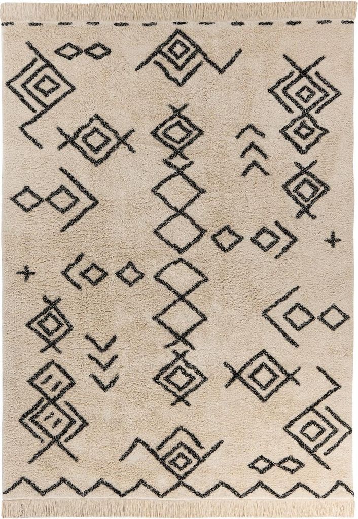 Mylen 300 Creme / Schwarz 160cm x 230cm