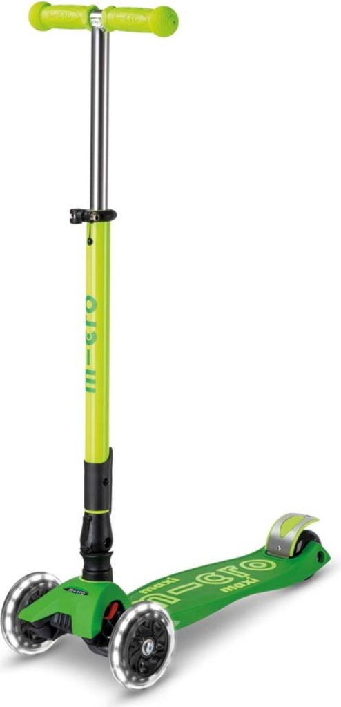 Micro Mobility Systems micro mobility - maxi micro deluxe foldable neon LED parrot green
