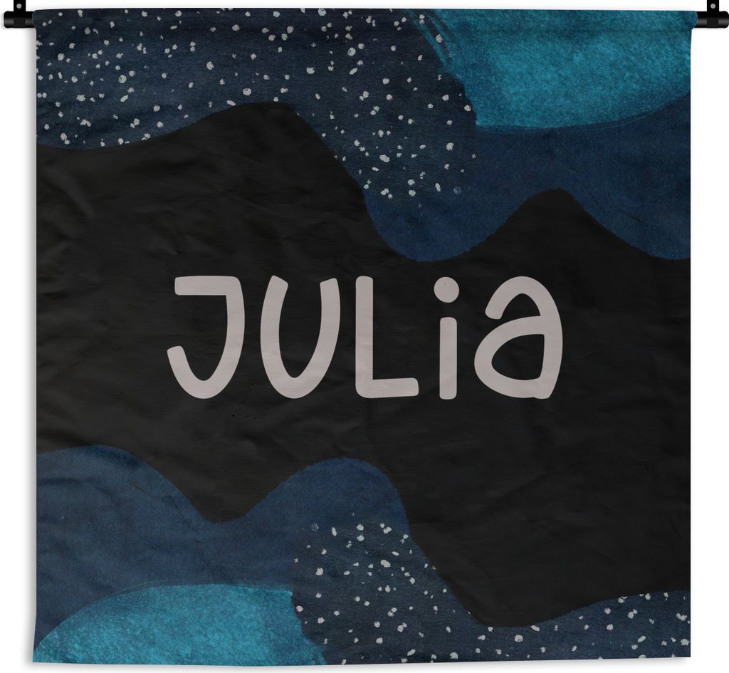 MuchoWow Wandteppich Wandbehang Julia - Pastell - Mädchen 150x150 cm Tapisserie Dekoration Wandtuch - Wohnaccessoires - Modernes