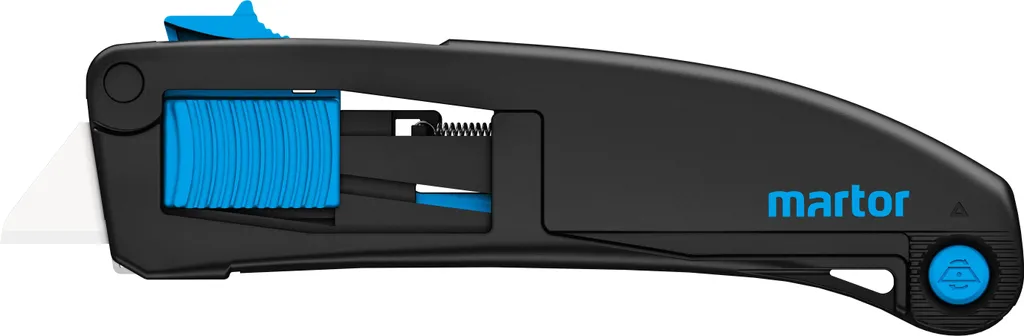 Cutter MARTOR SECUPRO MAXISAFE: Lama Ceramica & Rientro Automatico GS