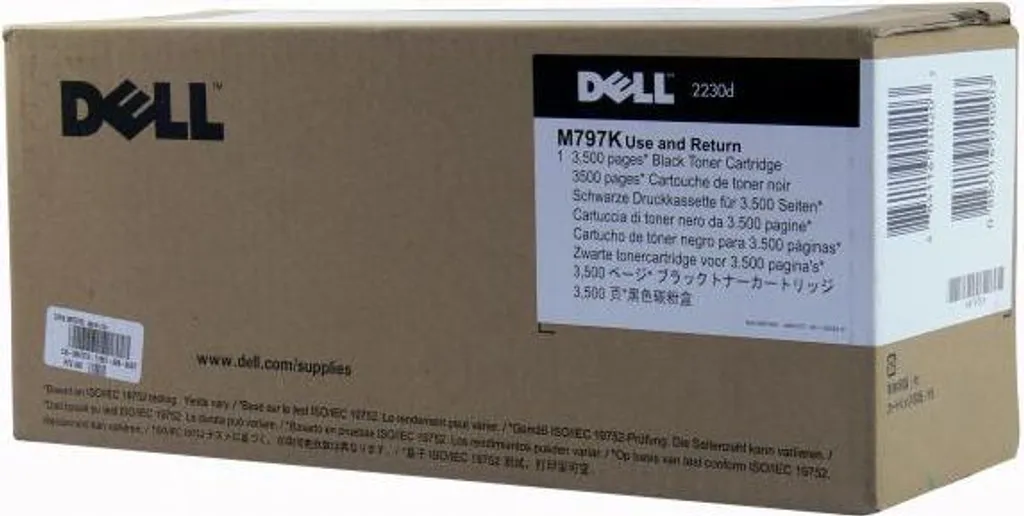 Cartouche Toner Dell 2230d Noir - Solution d'Impression pour Bureau