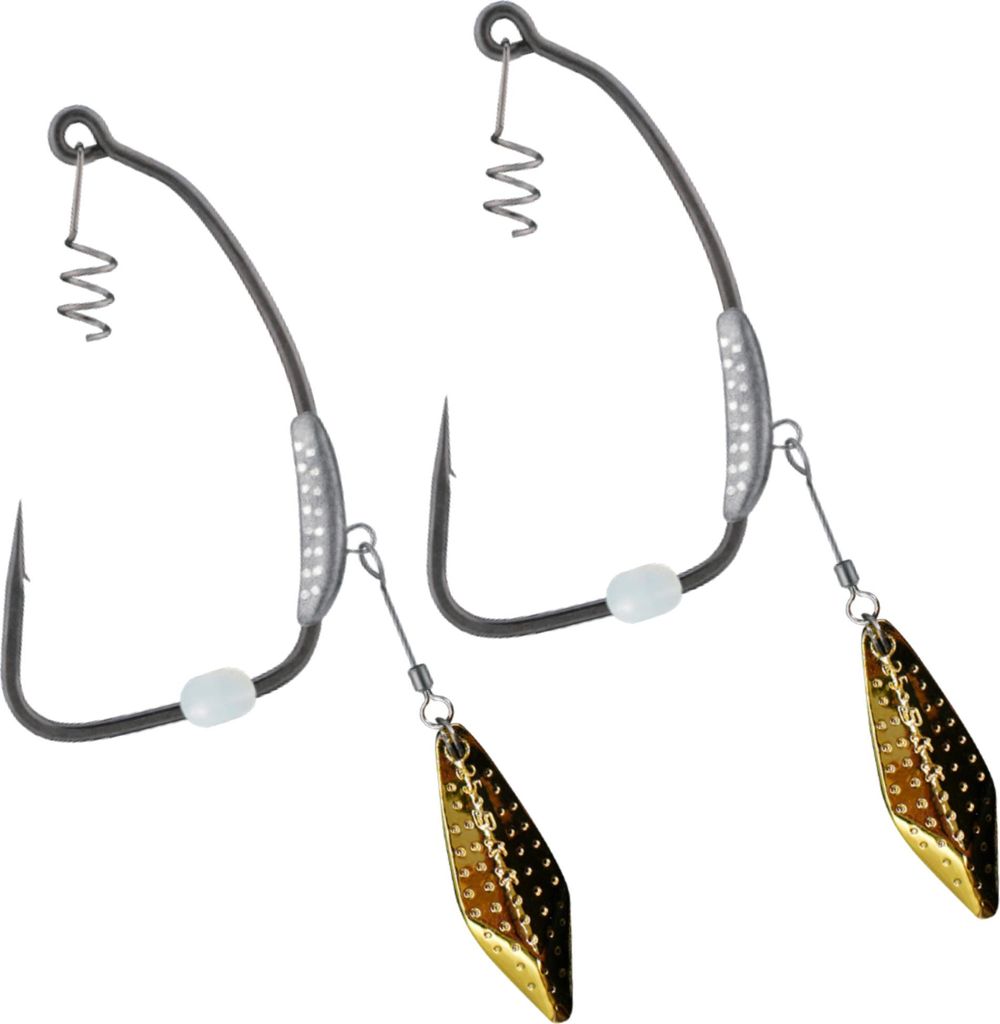 BKK Titandiver - Goldfarben - Haken für Gummiköder, Gewicht:4.5g, Größe:Gr. 4/0