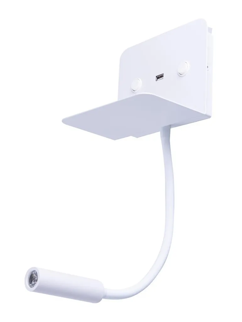 Azzardo VERA AZ4417: Applique LED Design con Mensola per Camera