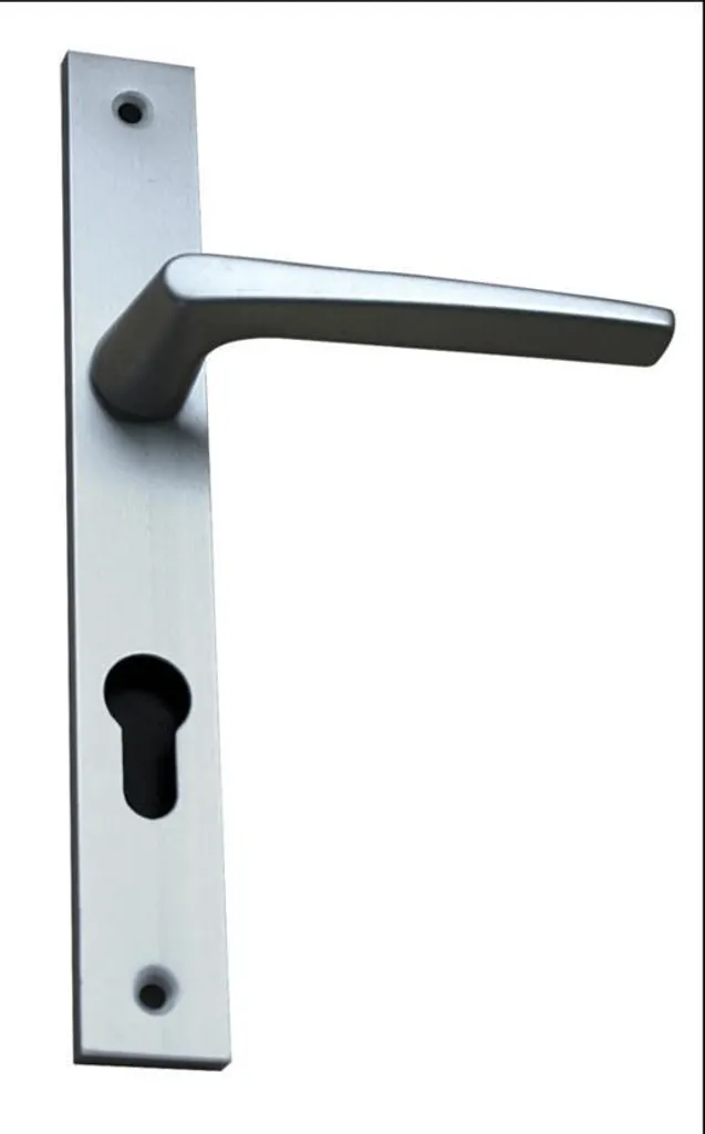 Poignée Double Béquille RIV-28 N°2 BEZAULT Argent pour Cylindre I