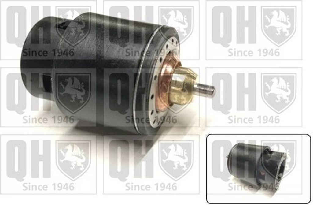 QUINTON HAZELL Thermostat Kühlmittel 105°C für VW Golf VII Schrägheck (5G1, BQ1, BE1, BE2) Polo Schrägheck (6R1, 6C1) Passat Variant (3G5, CB5...