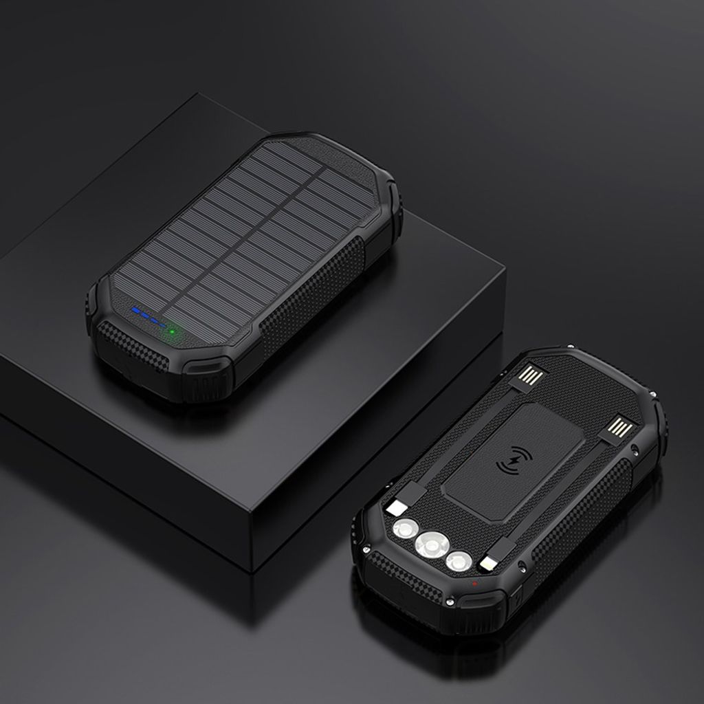 BOT Solarstrombank SP3 1 Panel 20000mAh schwarz