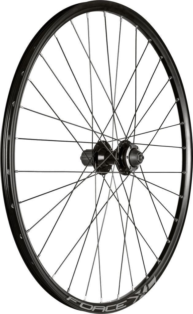 Force Fahrrad Hinterrad 27,5 Zoll mit 6 Loch Disk Aufnahme Abmessung 584x19mm