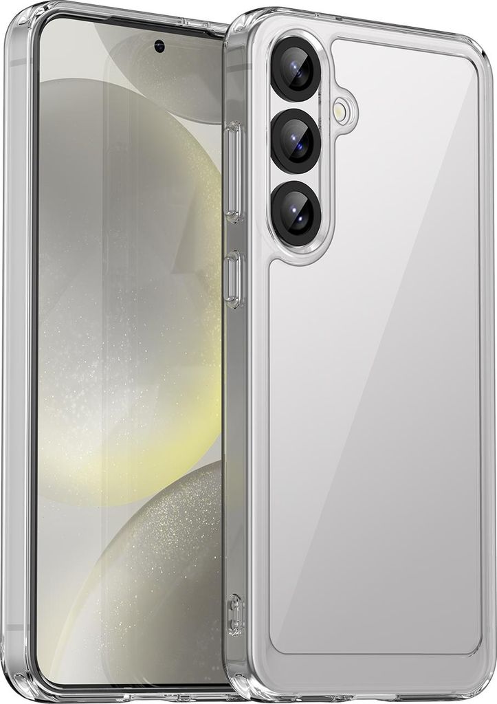 Hülle für Samsung Galaxy S25 Plus/S24 Plus - Phonesta Acrylic Hybrid Back Cover - Transparent