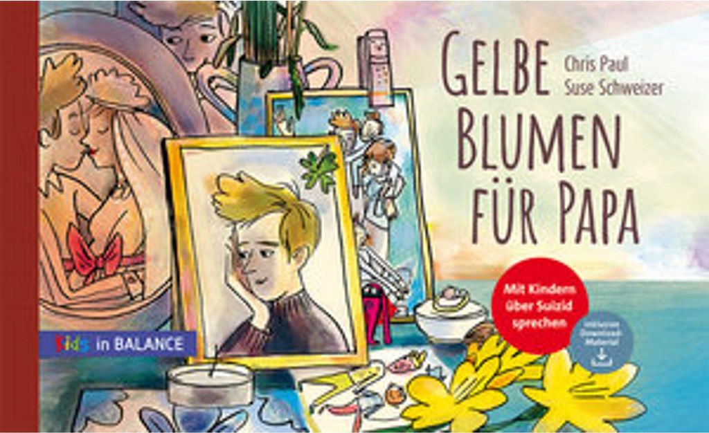 Gelbe Blumen für Papa